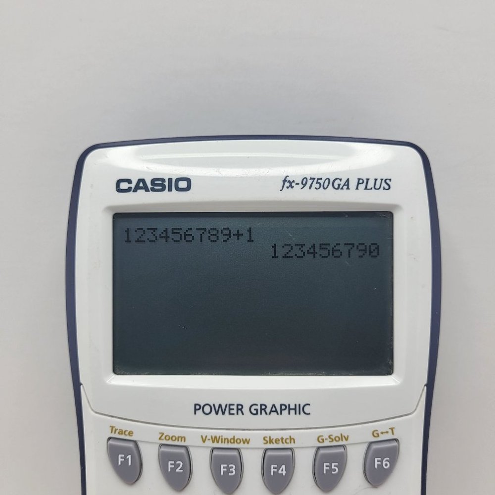 Casio FX-9750GA‎ Plus Graphing Calculator - Tested - Picture 7 of 16